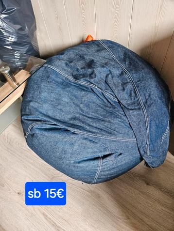 Zitzak en kinderzitzak, Enlèvement, Comme neuf, Pouf