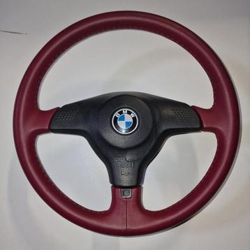 Stuur Sport 2 rood leer nieuw BMW OEM 3 Series E36 1991-1994 beschikbaar voor biedingen