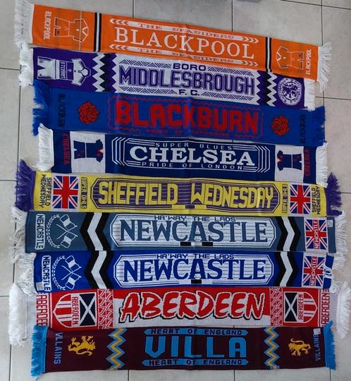 Sjaal uit Engeland,.Schotland, Verenigd Koninkrijk, Verzamelen, Sportartikelen en Voetbal, Zo goed als nieuw, Ophalen of Verzenden