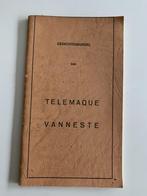 Gedichtenbundel van Telemaque Vanneste, Boeken, Gelezen, Ophalen of Verzenden