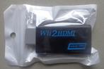 Wii 2 HDMI adapter voor de Nintendo Wii Zwart NIEUW, Games en Spelcomputers, Ophalen of Verzenden, Nieuw