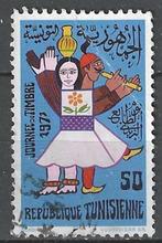 Tunesie 1971 - Yvert 708 - Dag van de Postzegel (ST), Timbres & Monnaies, Timbres | Afrique, Affranchi, Envoi, Autres pays