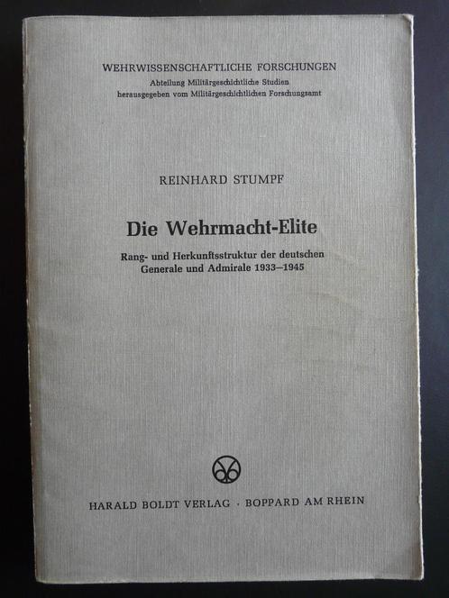 Die Wehrmacht-Elite, Livres, Guerre & Militaire, Utilisé, Général, Deuxième Guerre mondiale, Enlèvement ou Envoi