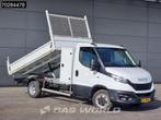 Iveco Daily 35C14 Open Laadbak met Kist Dubbellucht 3,5t Tre, Auto's, Bestelwagens en Lichte vracht, Stof, Gebruikt, Euro 6, Iveco