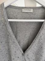 Nieuw grijs vest met studs Sutherland maat L, Kleding | Dames, Ophalen of Verzenden, Nieuw, Maat 42/44 (L), Grijs