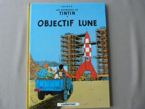 Les Aventures De Tintin : Objectif Lune [Livre], Collections, Personnages de BD, Comme neuf, Livre ou Jeu, Tintin, Enlèvement ou Envoi