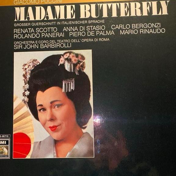 ALS NIEUW LP ITALIAANSE OPERETTE MADAME BUTTERFLY, Cd's en Dvd's, Vinyl | Klassiek, Zo goed als nieuw, Ophalen of Verzenden