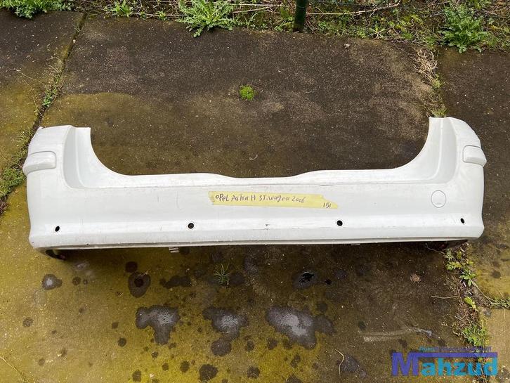 OPEL ASTRA H station wit achterbumper  2004-2009, Auto-onderdelen, Carrosserie, Bumper, Opel, Achter, Gebruikt, Ophalen of Verzenden