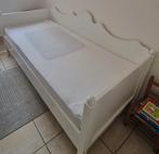 1 persoonsbed met matras en 3 flanellen dekbedovertrekken, Ophalen, Gebruikt, Matras