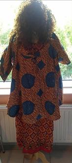 verkleedpak Afrika met pruik, Kleding | Dames, Ophalen of Verzenden