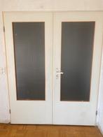 Porte vitrée en bois pour salon, Doe-het-zelf en Bouw, Glas en Ramen, Ophalen
