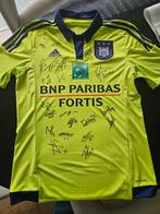 Chemise Anderlecht signée Adidas, Sports & Fitness, Enlèvement ou Envoi, Comme neuf, Maillot