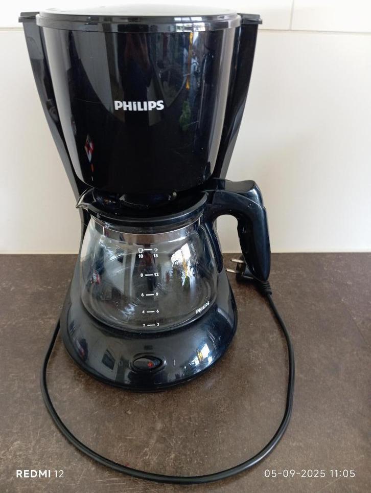 koffiezetapparaat Philips HD7461, Elektronische apparatuur, Koffiezetapparaten, Gebruikt, Gemalen koffie, Koffiemachine, 4 tot 10 kopjes