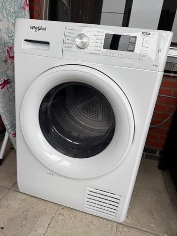 Droogkast Whirlpool, Electroménager, Sèche-linge, 8 à 10 kg, Enlèvement, Utilisé, À condensation