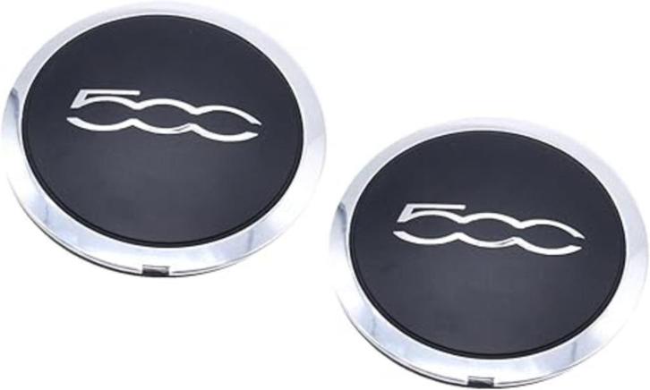 Set van 2 wieldoppen | Fiat 500 | Nieuw, Auto diversen, Wieldoppen, Nieuw, Verzenden
