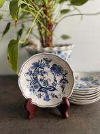 Vintage Blue Danube porseleinen bordjes, Antiek en Kunst, Antiek | Porselein, Ophalen