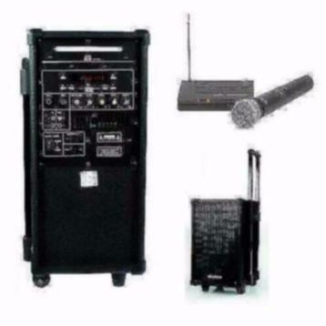 IBIZA SOUND PORT8MINI MOBIELE SPEAKER DRAADLOZE MICROFOON beschikbaar voor biedingen