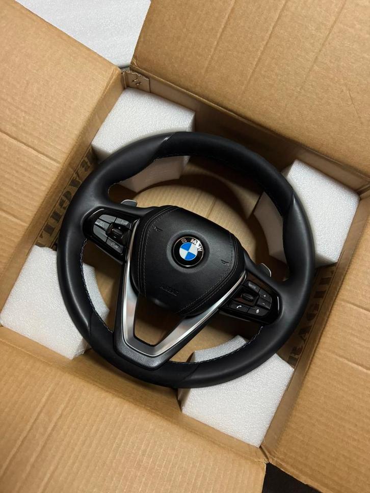 BMW 5 reeks stuur G30/G31 alcantara + leder + airbag !!, Auto-onderdelen, Besturing, BMW, Gereviseerd, Ophalen