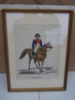 Napoleon - tekening met waterverf, Ophalen of Verzenden, Overige soorten, Foto of Poster