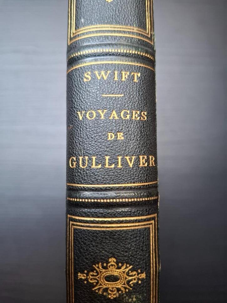 Swift - Voyages de Gulliver - illustr.  Gavarni - ca. 1865, Antiek en Kunst, Antiek | Boeken en Manuscripten, Ophalen of Verzenden