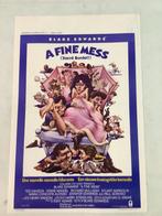 A FINE MESS  FILMPOSTER   36-54 cm    Used, Verzamelen, Posters, Ophalen of Verzenden