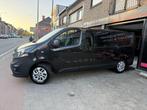 Opel Vivaro Double Cab 5PL Navigatie Cruise Airconditioningb, Auto's, Bestelwagens en Lichte vracht, 4 deurs, Euro 6, Zwart, Grijs