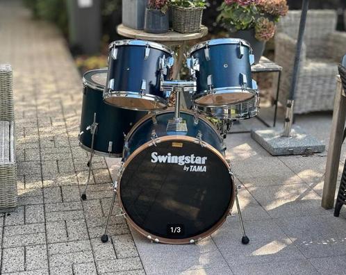 Tama Swingstar Vintage Drumstel - compleet, Musique & Instruments, Batteries & Percussions, Utilisé, Tama, Enlèvement