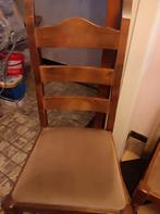 Eetkamer stoelen, Ophalen, Gebruikt, Bruin, Vijf, Zes of meer stoelen