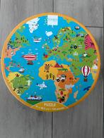Scratch wereldkaart puzzel XXL - Als nieuw!, Ophalen, Zo goed als nieuw