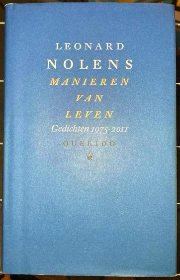 Leonard Nolens - Manieren van leven, Envoi, Comme neuf, Leonard Nolens