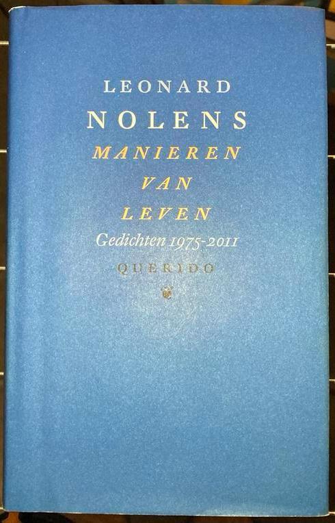 Leonard Nolens - Manieren van leven, Boeken, Gedichten en Poëzie, Zo goed als nieuw, Verzenden