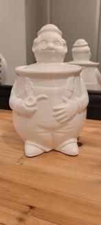 Porseleinen knoflook- of uienpot, Huis en Inrichting, Ophalen of Verzenden, Porselein