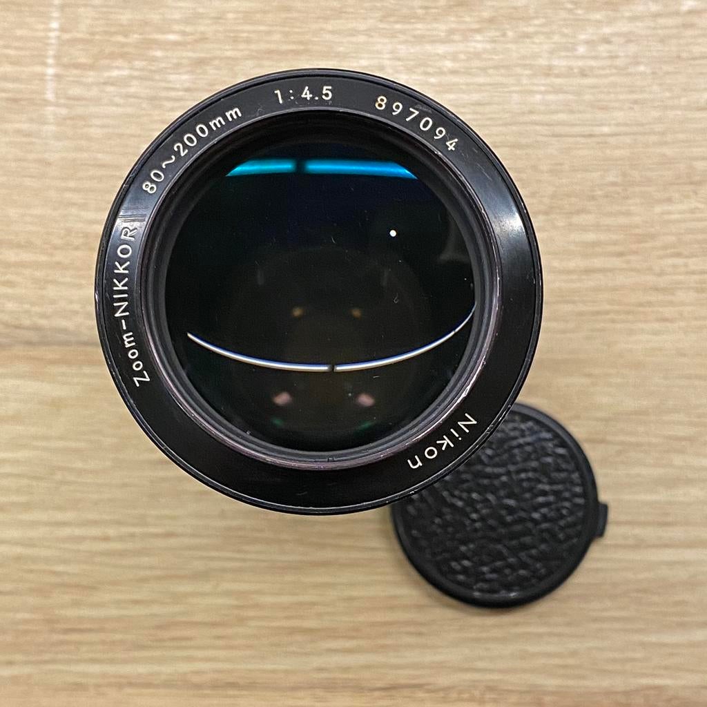 Zoom-Nikkor 80-200mm f/4.5, Audio, Tv en Foto, Fotocamera's Analoog, Gebruikt, Spiegelreflex, Nikon