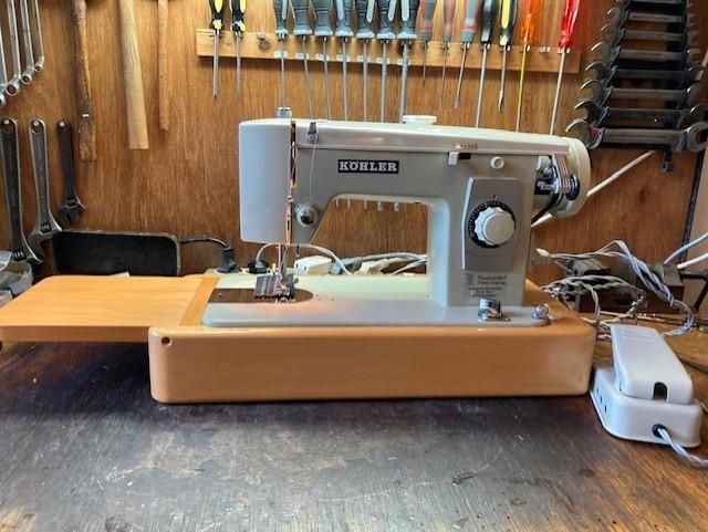 Köhler zigzag naaimachine - sterke machine, Hobby en Vrije tijd, Naaimachines en Toebehoren, Gebruikt, Naaimachine, Overige merken