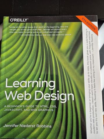 Learning Web Design beschikbaar voor biedingen