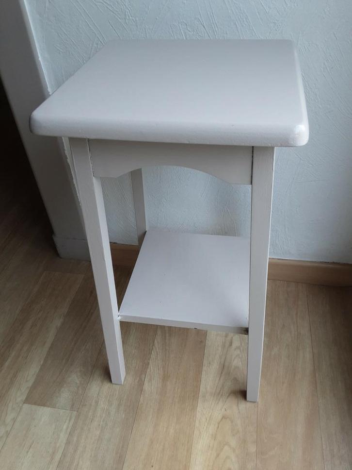 Plantentafeltje  OPGEKNAPT, Huis en Inrichting, Woonaccessoires | Zuilen en Pilaren, Zo goed als nieuw, Ophalen