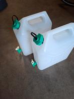 Waterjerrycans, Ophalen, Gebruikt