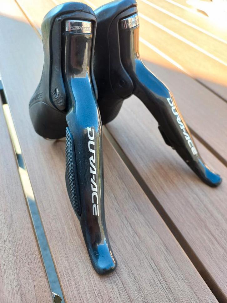 Paar shifters Shimano Dura Ace ST-7970, di2,10spd, velgrem, Fietsen en Brommers, Fietsonderdelen, Gebruikt, Ophalen of Verzenden