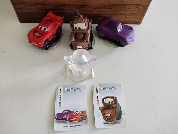 Disney Infinity Figuren – Cars Set, Verzamelen, Disney, Gebruikt, Beeldje of Figuurtje, Ophalen of Verzenden