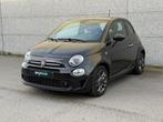 Fiat 500 *AC*HALF LEDER*CAR PLAY 1.0 Benz/Hybride, Auto's, Fiat, Emergency brake assist, 4 zetels, Zwart, Zwart