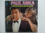 Paul Anka - Chante ses Plus Grand Succès (1975 - Double LP), CD & DVD, Enlèvement ou Envoi