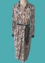 Mooie lange jurk K-Design xxl, Comme neuf, Brun, Taille 46/48 (XL) ou plus grande, K-design