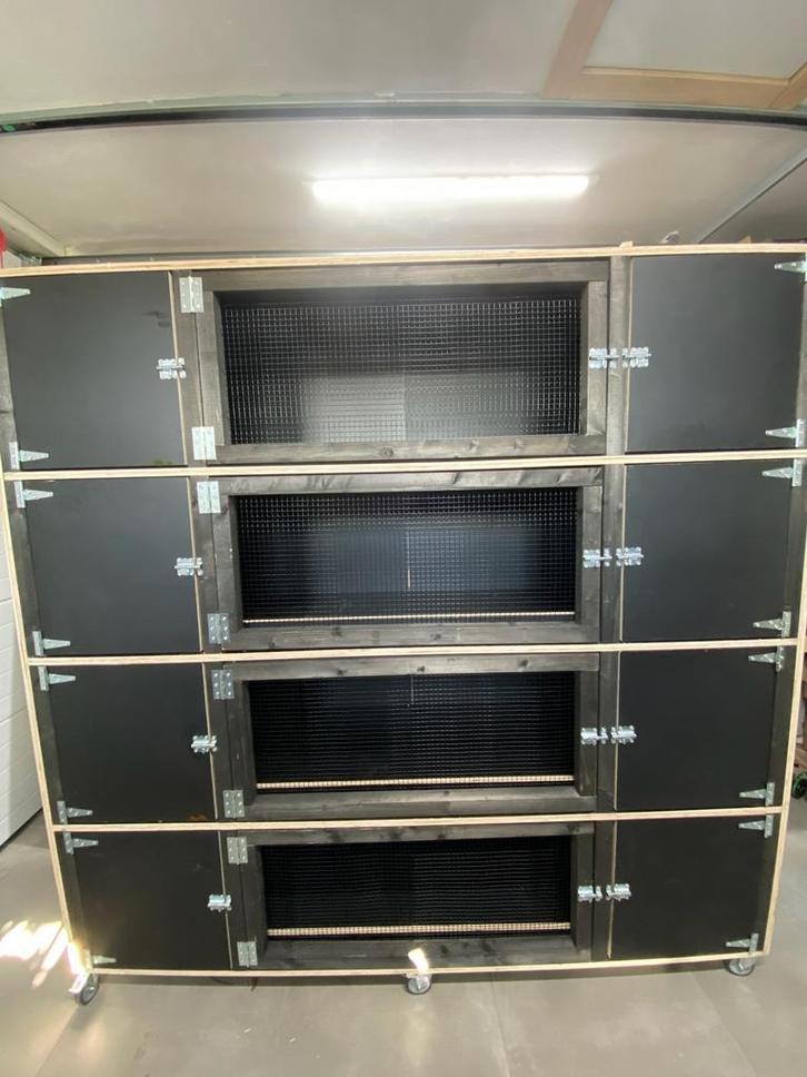 Konijnenhok - konijnenflat - konijnenren. Alles op maat, Dieren en Toebehoren, Knaagdieren en Konijnen | Hokken en Kooien, Nieuw