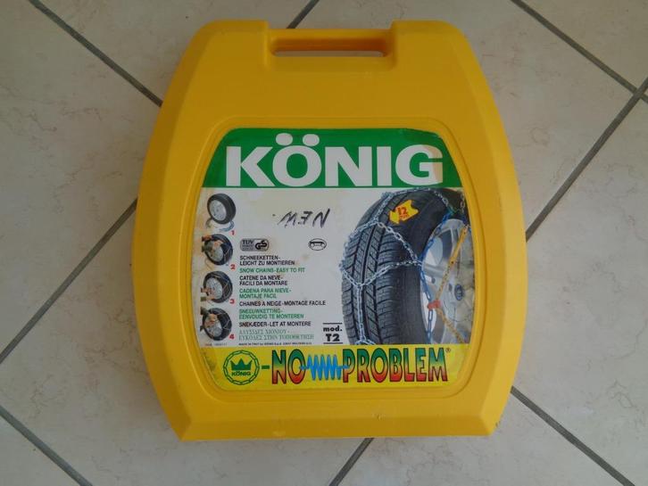 Chaînes à neige .Roues de 13, 14, 15’’.Marque: "KÖNIG"-, Auto diversen, Sneeuwkettingen, Zo goed als nieuw, Ophalen of Verzenden