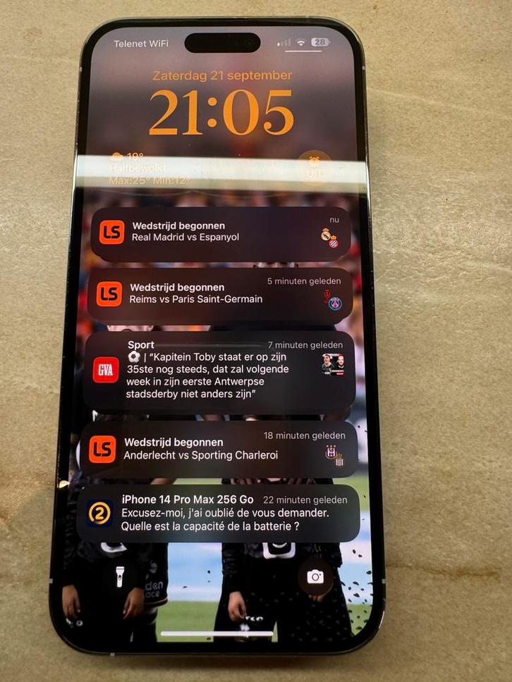 Iphone 15 pro max 512gb, Telecommunicatie, Mobiele telefoons | Apple iPhone, Zo goed als nieuw, 512 GB, iPhone 15 Pro Max, Ophalen