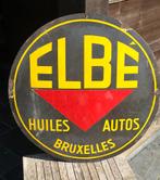 Emaille bord Elbé 1948, Verzamelen, Merken en Reclamevoorwerpen, Ophalen of Verzenden, Gebruikt