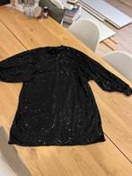 Zwarte glitterjurk van Karen by Simonsen maat 40, Kleding | Dames, Maat 38/40 (M), Zwart, Nieuw, Ophalen of Verzenden