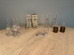 Lot glazen ( champagne/likeur/pale-ale en thee ), Verzamelen, Ophalen, Zo goed als nieuw