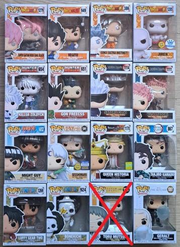 Funko Pops beschikbaar voor biedingen