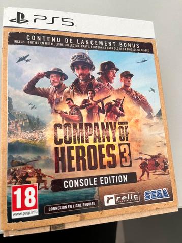 Company of Heroes 3 steel case edition  beschikbaar voor biedingen